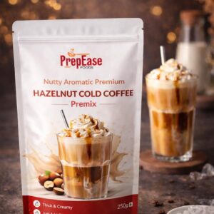 <b>HAZELNUT COLD COFFEE PREMIX</b> <br> (Nutty • Aromatic • Premium)</br>